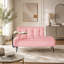 Canapé-lit, canapé-lit convertible 3 en 1 avec dossier réglable et support pour téléphone et USB, type C, fauteuil inclinable réglable, fauteuil-134376383