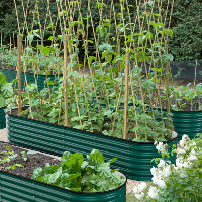 Cengizhan Metal Raised Garden Bed