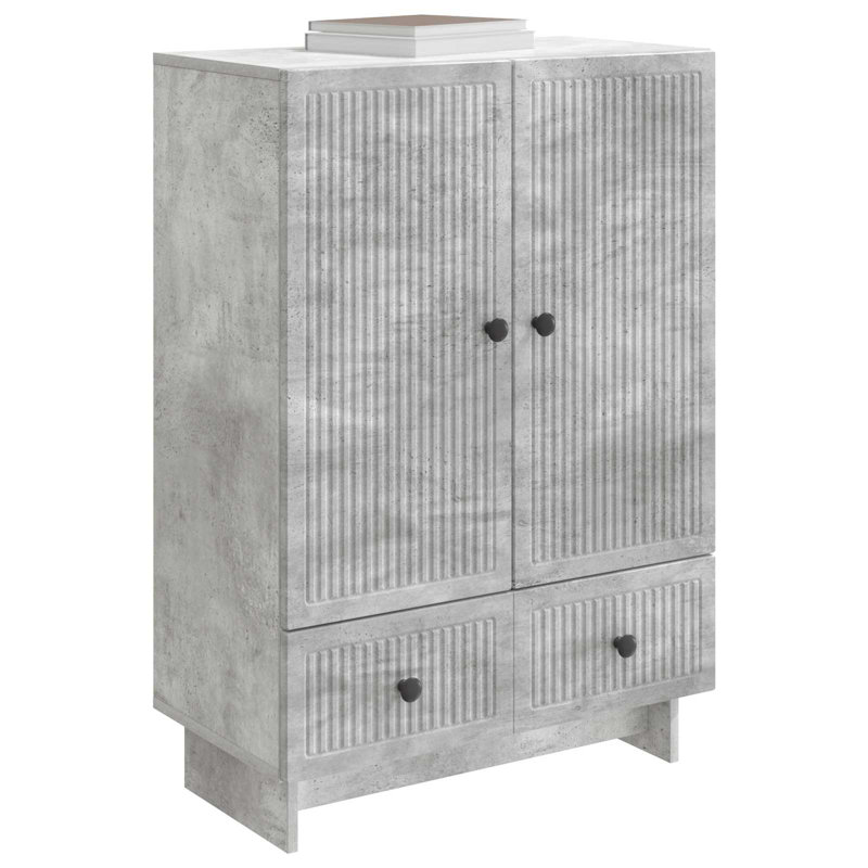 66cm Sideboard, Concrete Grey