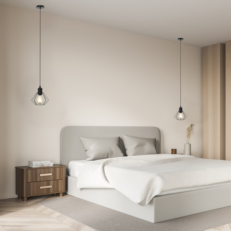 Raquael 1 - Light Black Single Pendant Lighting
