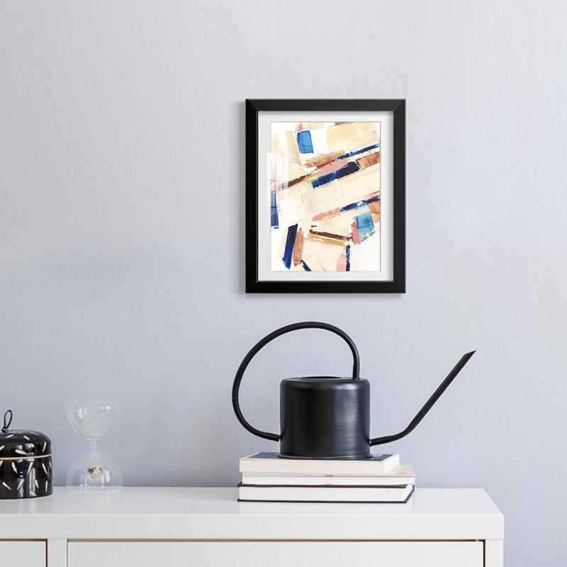 Pivot Point II -Framed Print, 28.5" H x 20.5" W, Black