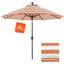 Parasol de patio en oléfine 9 pi 9 pi-681813179