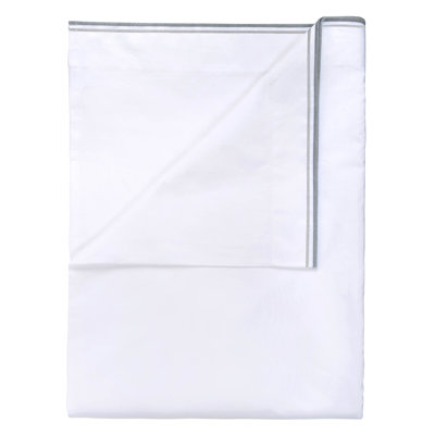 Marlow Home Co. Audryana 100% Cotton Flat Sheet