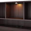 Lit plateforme en bois avec tête de lit bibliothèque-631071099-631071092