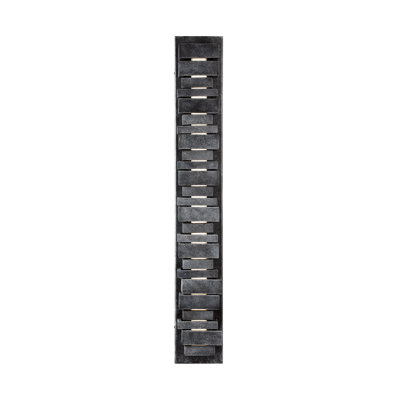 Calay Dark Weathered Zinc 5'' W LED Outdoor Flush Mount