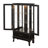 Lighted Curio Cabinet With Glass Doors And Adjustable Shelves
