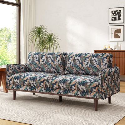 Modern Style Loveseat Sofa 75.75" Sofa Couch 2-Seater Sofa With Spacious Seating Area For Living Room