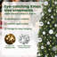 Artificial Christmas Tree with 150 LEDs with Stand-165621441-165621455