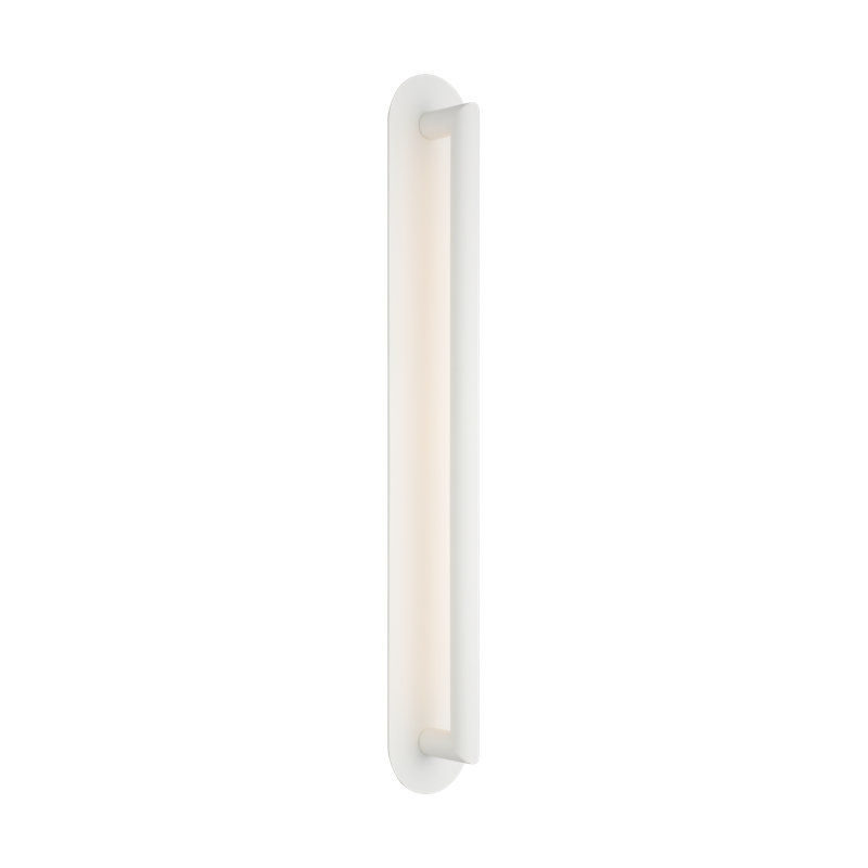 Kelly Wearstler Fielle 1-light LED large wall sconce in soft white finish, Soft White