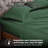400 Thread Count Egyptian Cotton Blend Solid Deep Pocket Bed Sheet Set-1487332448-1487332452