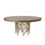 Forest Round Solid Oak Dining Table