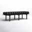 Banc rembourré en similicuir Landon Boutis-270568446-328055112