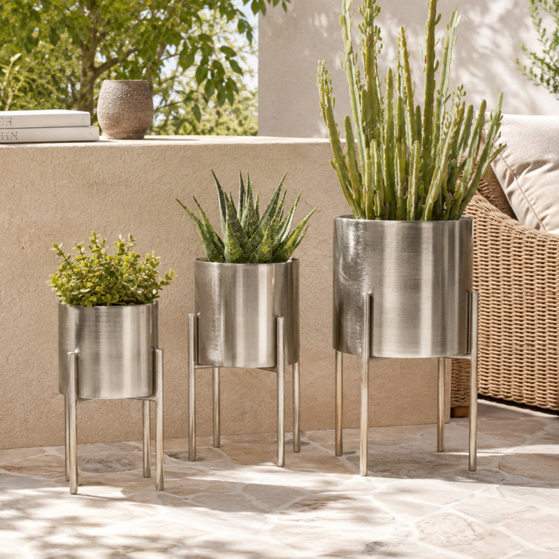 Pot de fleurs Persinger, Argent