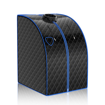 Dakota Fields Brayner Portable Traditional Steam Sauna with Remote Control