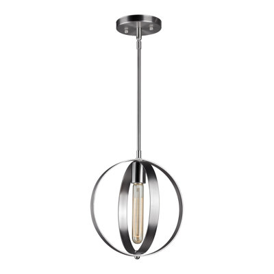 Luminaire suspendu sphère 1 lumière Brahim