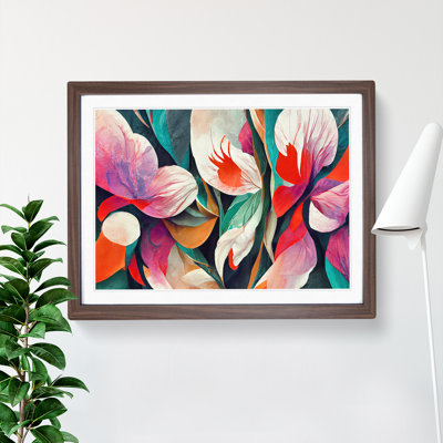 Floral Abstract Vol.4 - Single Picture Frame Print