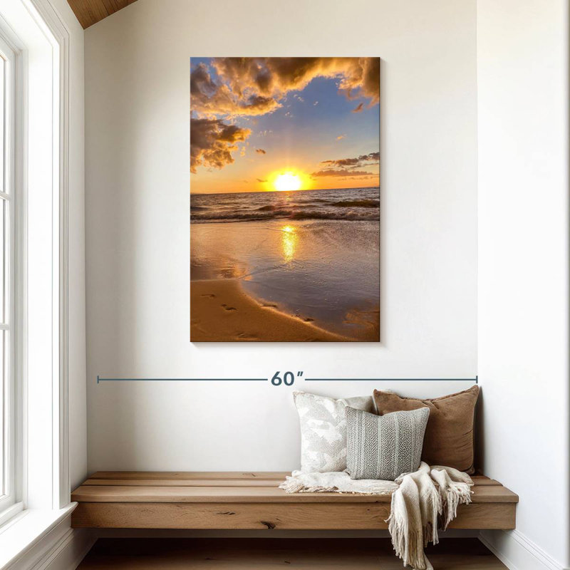 Gillard Seascape Sunset, 45" H x 30" W