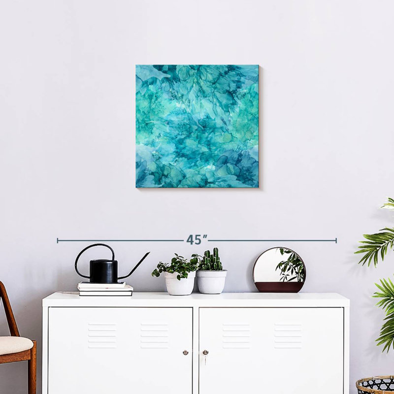 Blue Hues, 20" H x 20" W