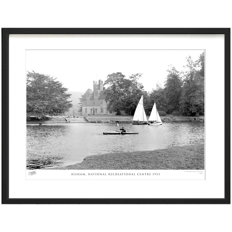 Bisham, National Recreational Centre 1953 - Single Picture Frame Print, 45cm H X 60cm W x 2cm D