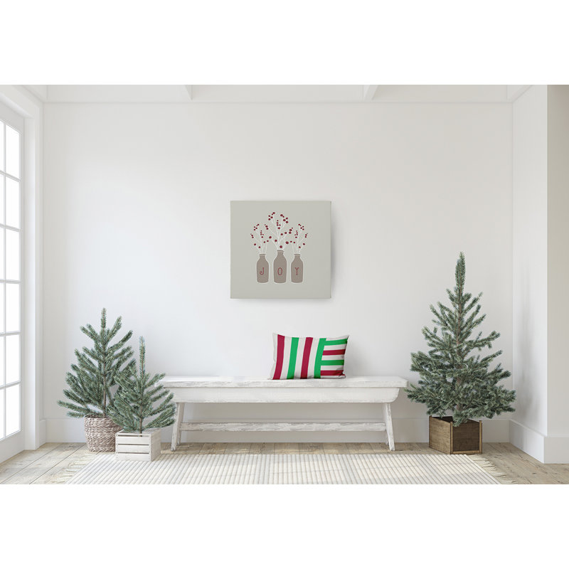 Striped Reversible Throw Pillow, 14" x 20", Rectangular
