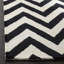 Tapis à chevrons en laine touffeté à la main Sanyla Cambridge-22983632
