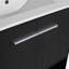 Meuble-lavabo autoportant, 3 portes, meuble-lavabo sur pied