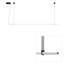 Luminaire suspendu linéaire à 1 lumière pour îlot de cuisine T.O-86728990-86728989