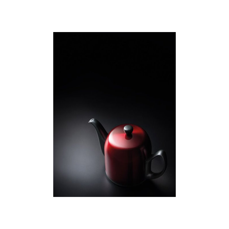 Salam Teapot, Black/Red, 33 oz.