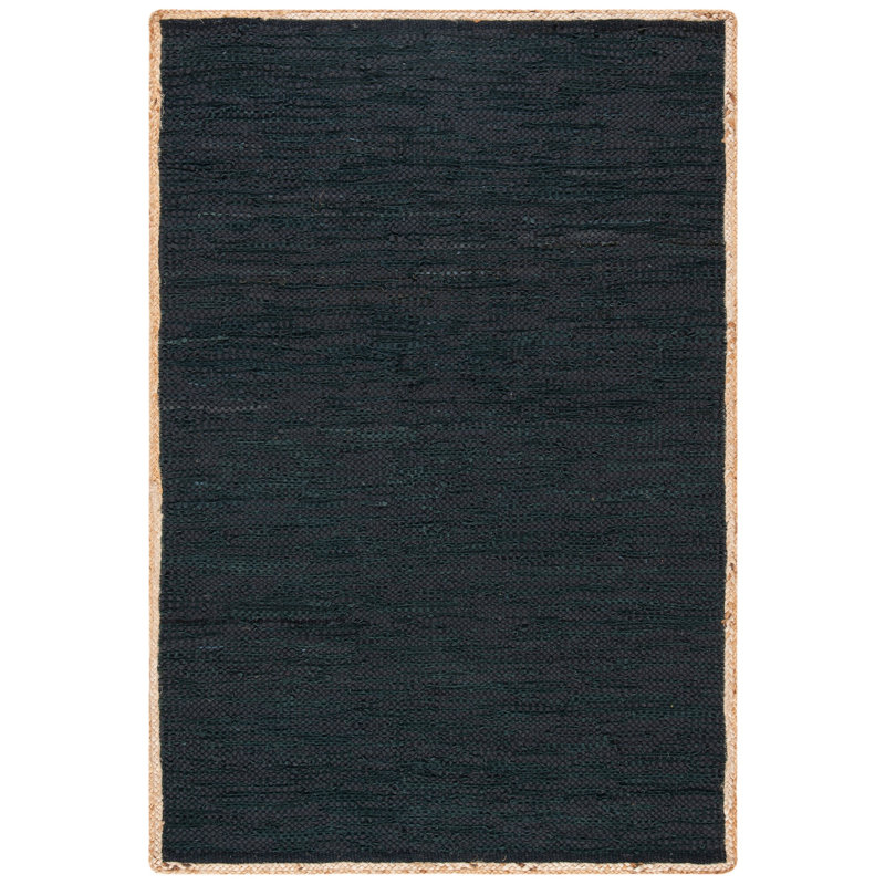 Zeitler Hand Woven Cotton Solid Color Rug in null, Rectangle 8' x 10'