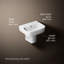 ModernLife™ Wall Mount Bathroom Sink-72993757