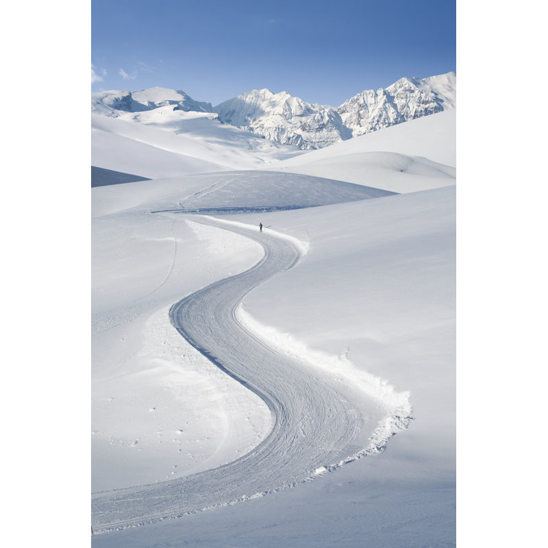 Snowy mountains, 91cm H x 61cm W x 3.8cm D