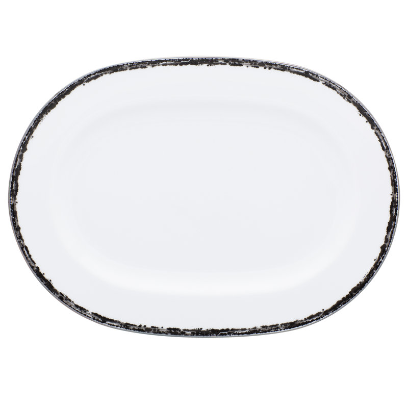 Plat Norillake, Noir, L 10,75 po x L 14 po x H 1 po