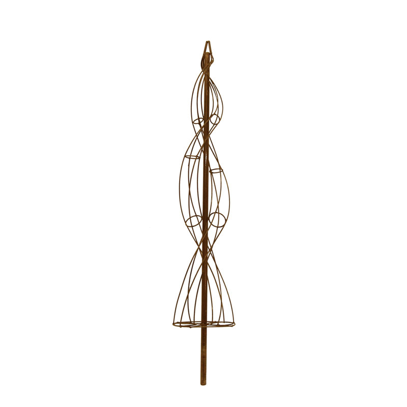 Roosevelt Metal Obelisk Trellis, 48" H x 11" W x 8" D