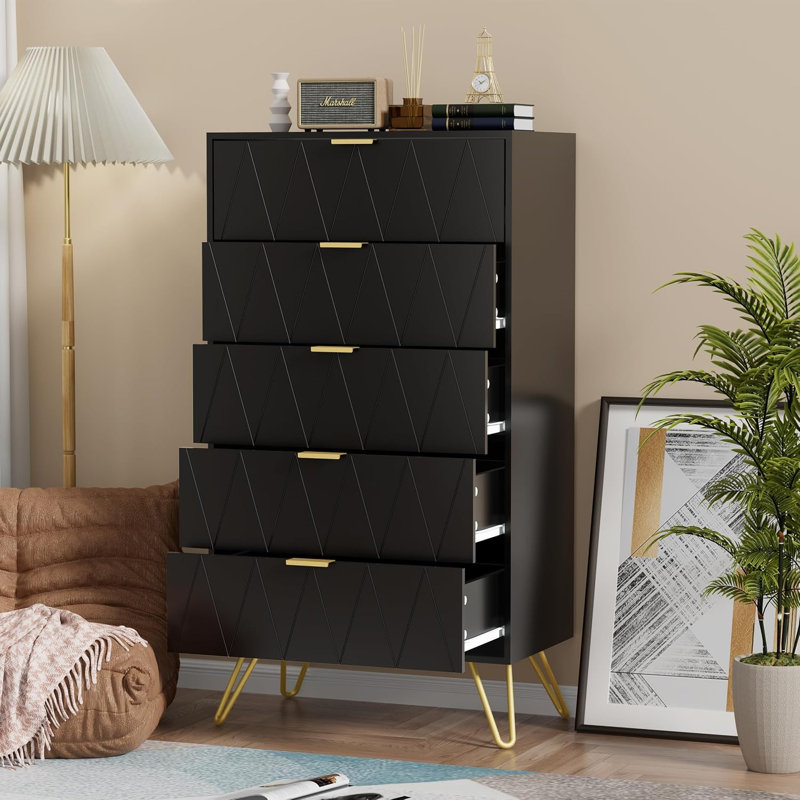 Accent Chest, Black