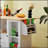Mobile Kitchen Island Trolley with Dropleaf Top, Storage, and Towel/Spice Rack for Enhanced Organization and Mobility