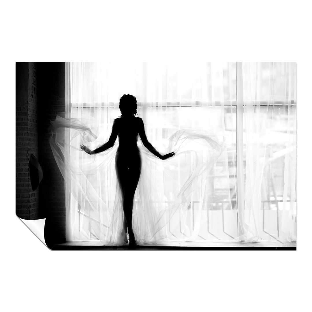 Panther Print Fine Art Prints Black & White Sexy Woman Body Silhouette Artistic Unframed Poster, Pictures For Home Walls, Bedroom, Living Room & Bathr