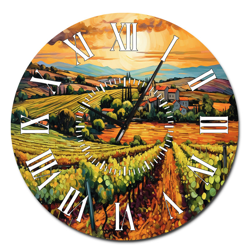 Horloge murale Vangogh - Vangogh, Surdimensionné