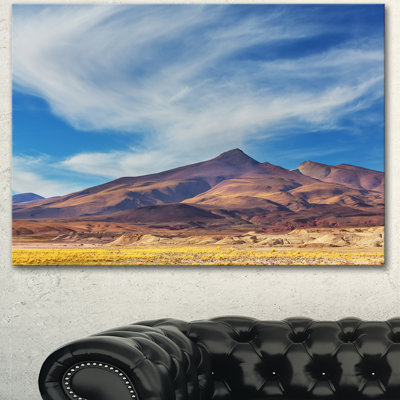 " Bright Argentina Mountain Region "