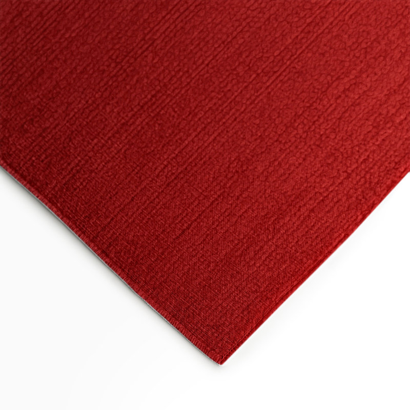 Tapis rouge uni intérieur et extérieur, Rectangle 9 pi x 12 pi
