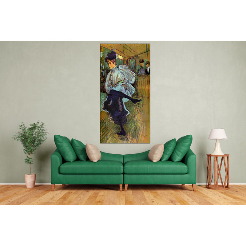 Henri De Toulouse-Lautrec - Wrapped Canvas Painting, 140cm H x 70cm W x 1.8cm D