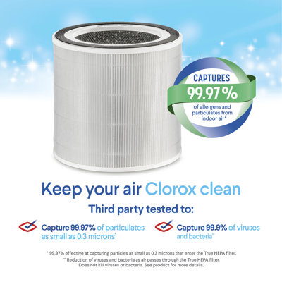 Clorox Large Room Turbo True Hepa Replacement Filter