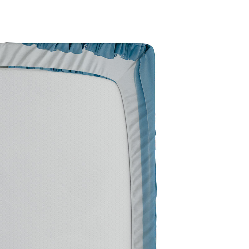 Country Microfiber Fitted Sheet, Twin Fitted Sheet