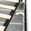 Aucun sommier nécessaire avec système 4 en métal et tissu 4 tiroirs Classic Boucle