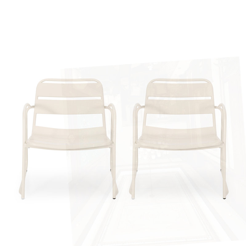 Chaise d'extérieur en fer