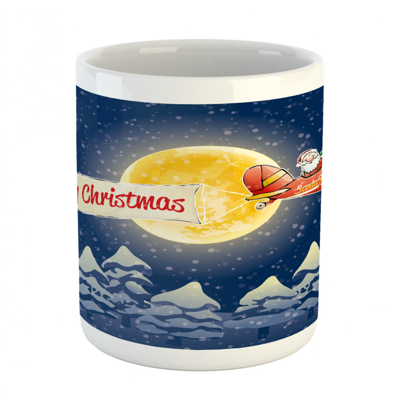 Grande tasse à café père noël