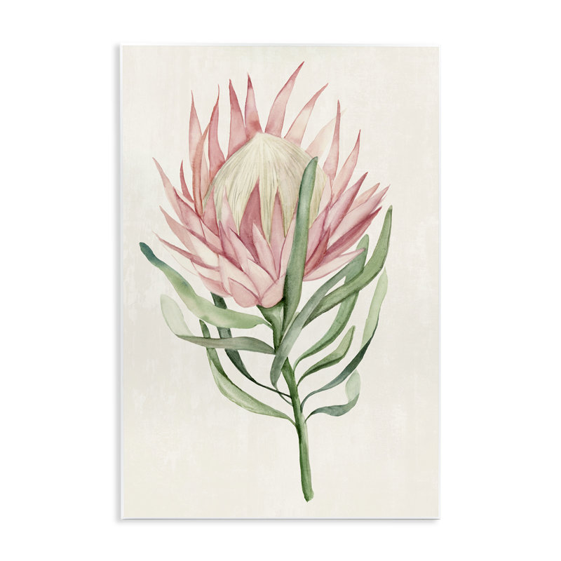 Plaque murale exotique «Tropical Grace» par Hannah Dawson, H 15 po x l 10 po