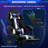 Massage Gaming Chair With RGB LED & Footrest-72081532