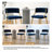 Ginko Tufted Velvet Dining Chair-1512761859-1512761857