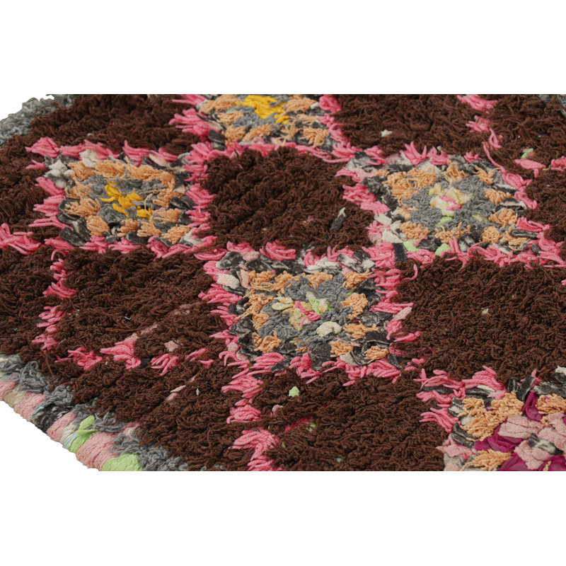 Hand Knotted Wool Geometric Area Rug