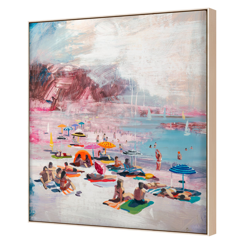 «Summer 2019 Beach Bums 3», impression sur toile par Paul Ngo, H 34 po x l 28 po